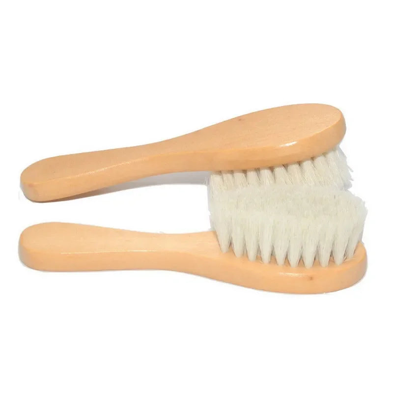 Baby Pure Wool Wooden Brush Comb