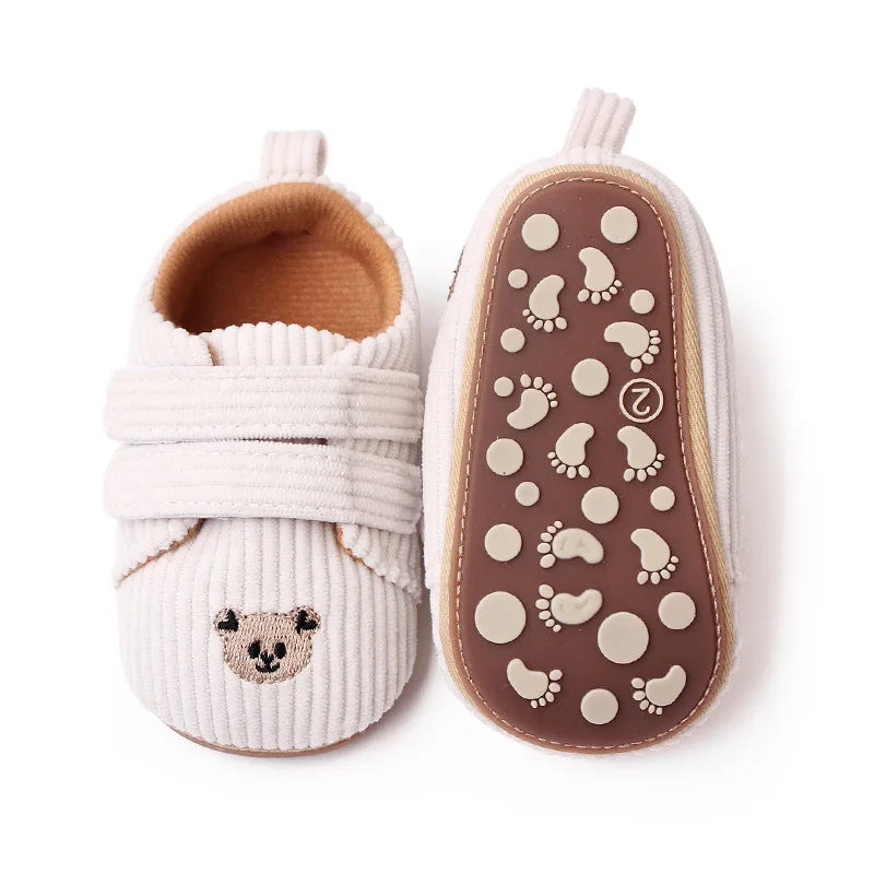 Bear Anti drop Baby Shoes Soft Sole