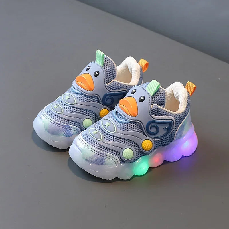 Baby Shoes with Lights Breathable