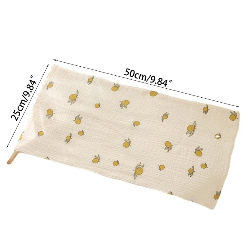 Muslin Baby bear Long Burp Cloth