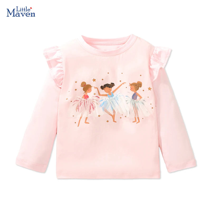 Toddler Tops Ballet Girls T-shirt