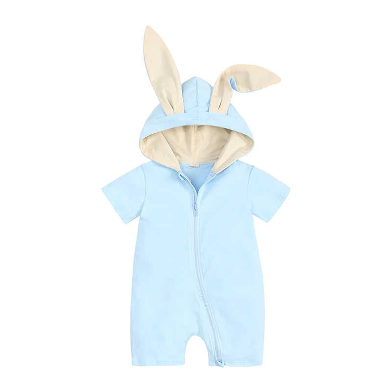 Toddler Rabbit Romper Hooded Ear