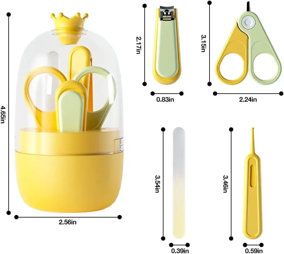 Baby, 4-in-1 Nail Care Set with Case