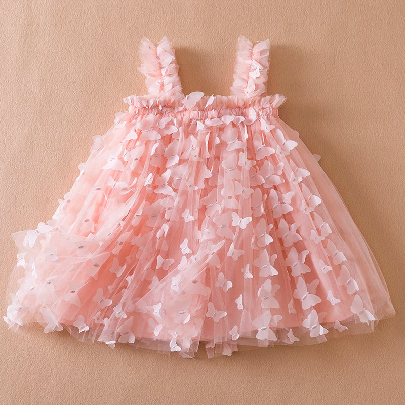 High Quality Of Butterfly Tulle Tutu Dress