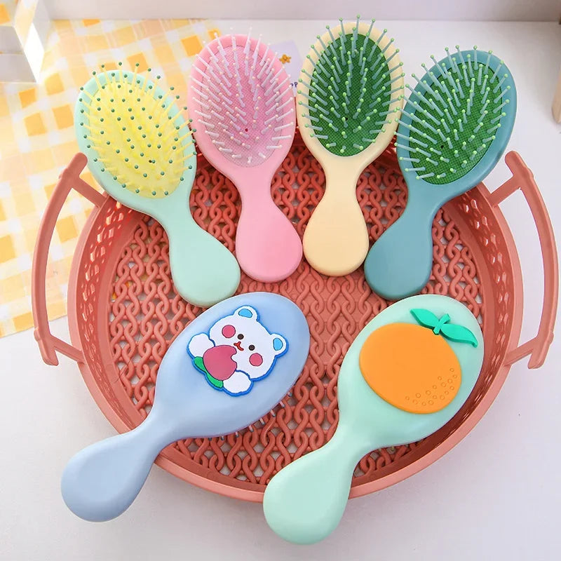 Mini Small Untangling Hairbrush Cute