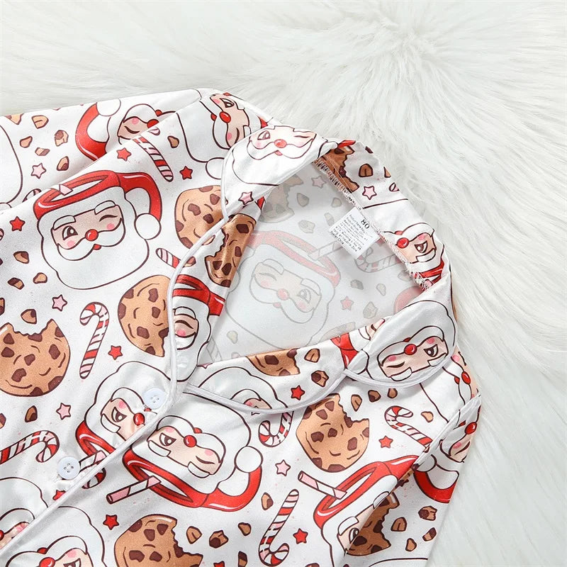 Christmas Two Piece Pajamas Set