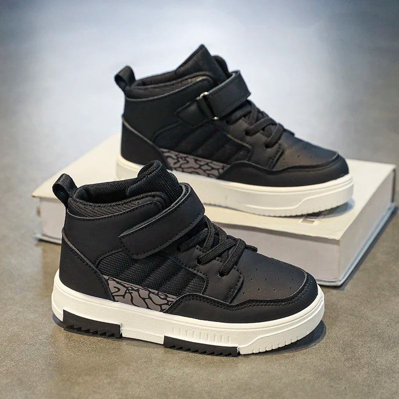 Brand Kids High Top Sneakers