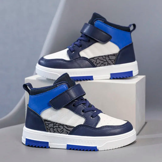 Brand Kids High Top Sneakers