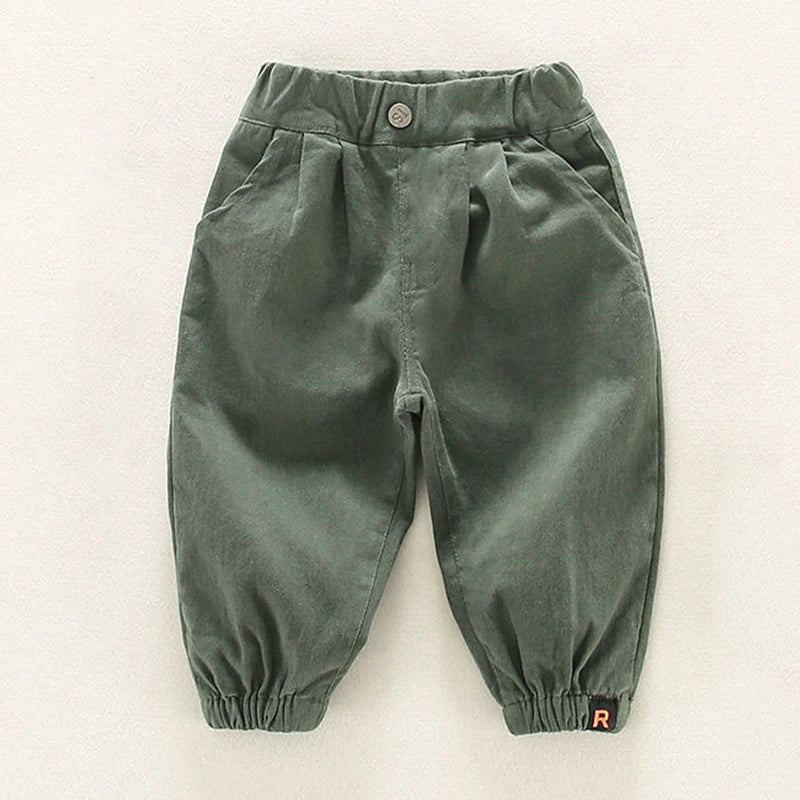 Boys Casual Cargo Pants