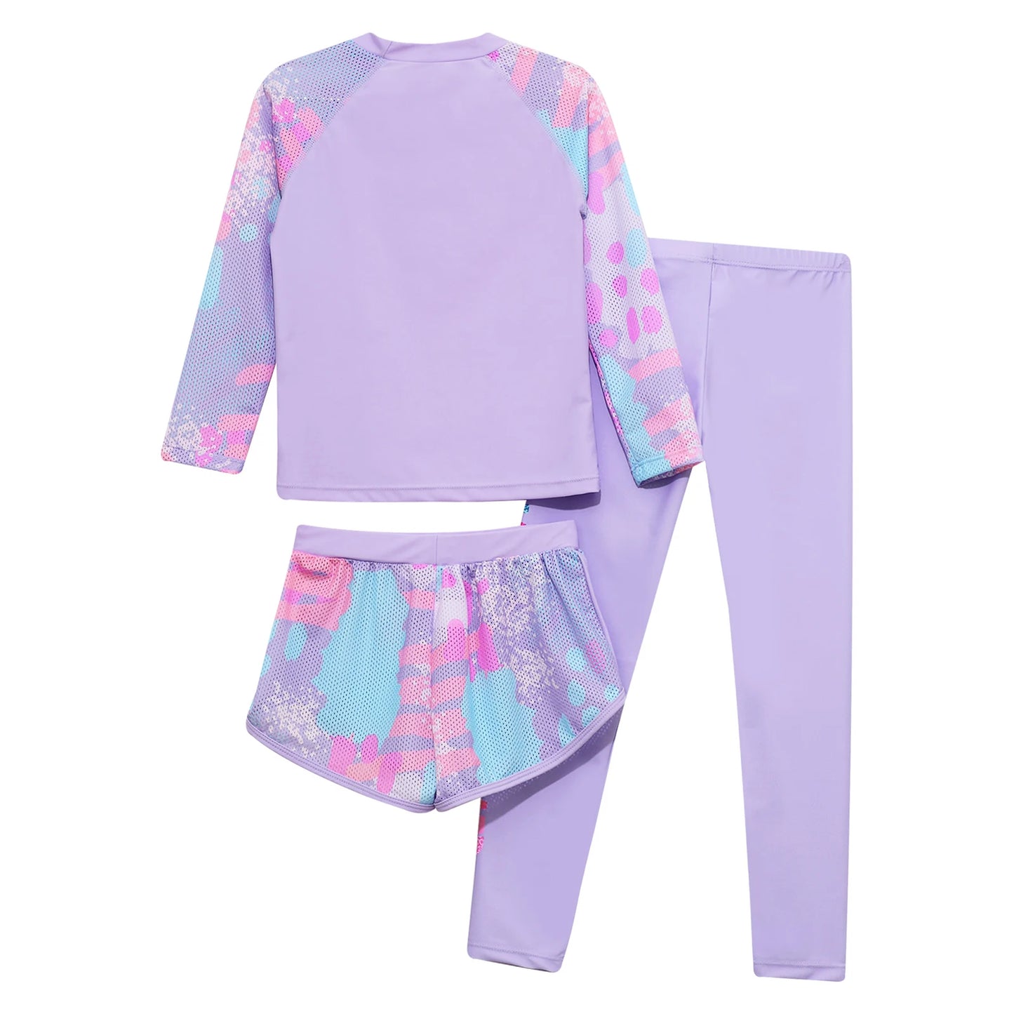 Kids Girls 3Pcs Swimwear suit