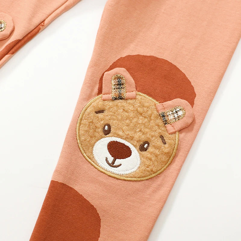 Cotton Bear Tshirt Pants Set