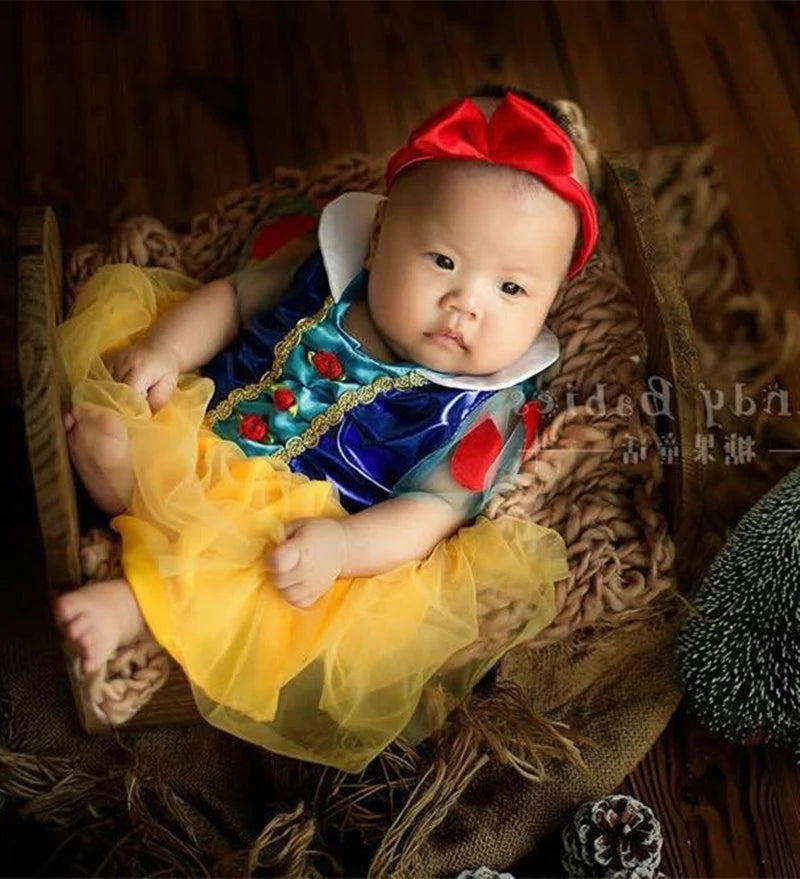 Snow Dress+Headband White