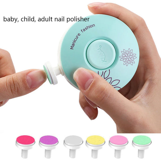 Electric Nail Trimmer Polisher Tool