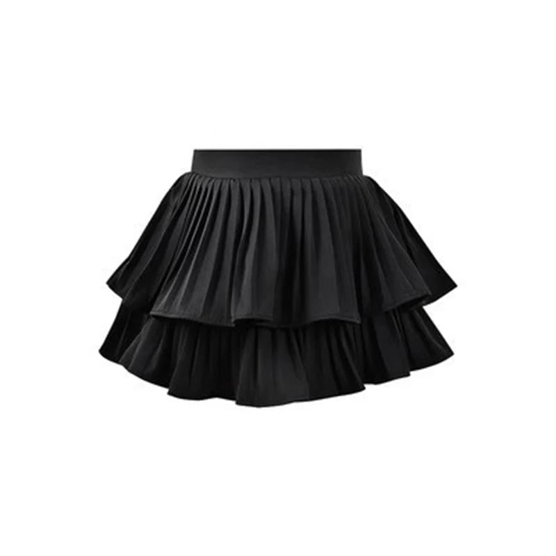 Girls Fluffy ruffle Short Skirt