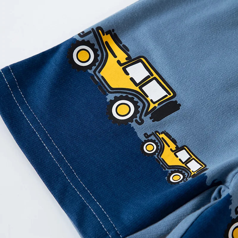 Boys Car print Pocket shorts