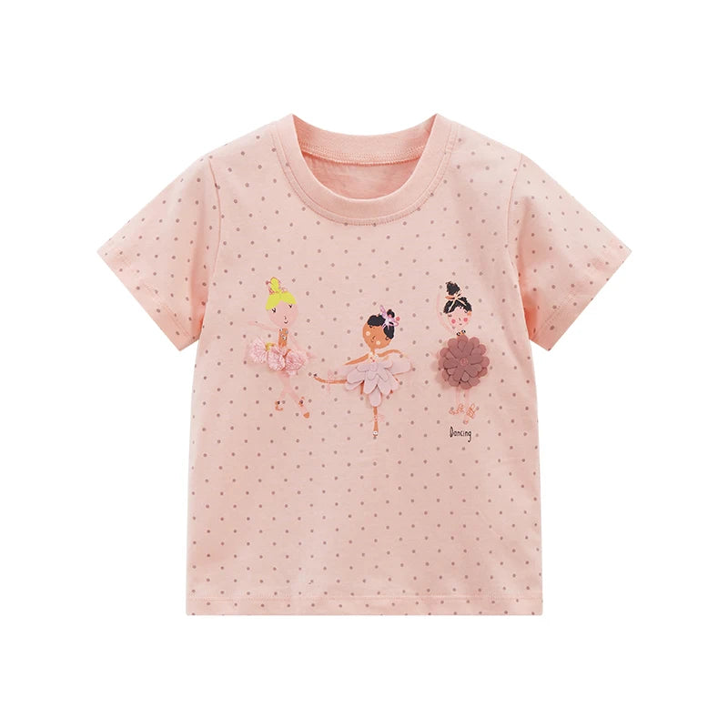 Cartoon Ballet Top Pant Cotton set