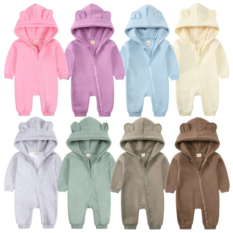 Baby Fleece Romper Cotton