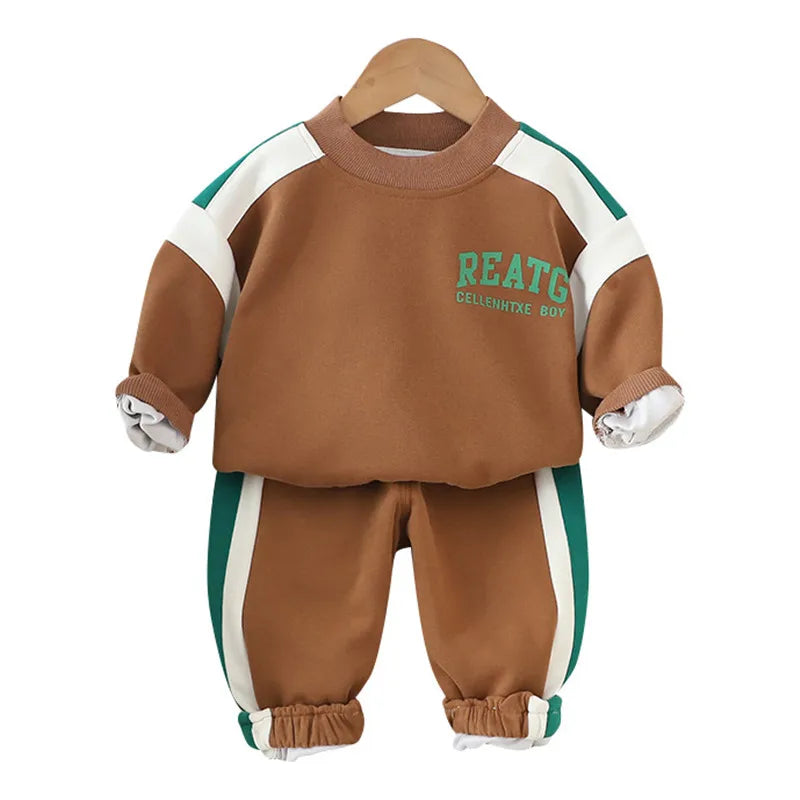 Boys sweatpants Cotton set