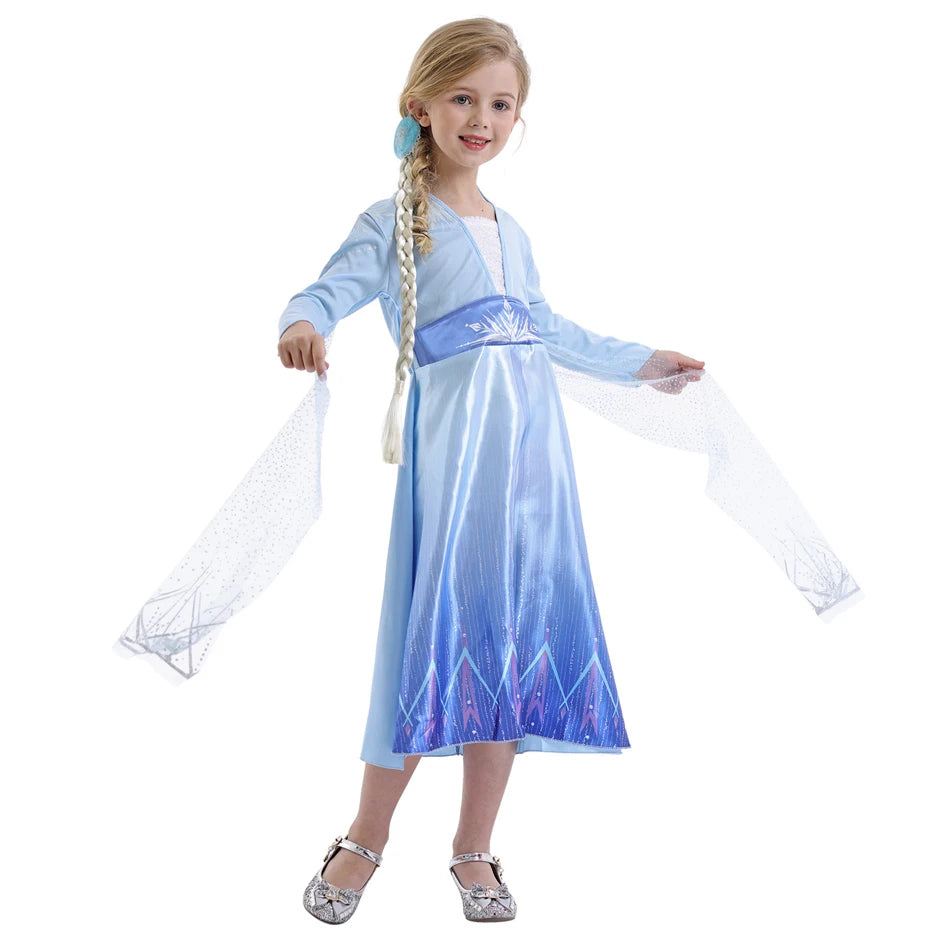 Elsa Princess Costume for Girls