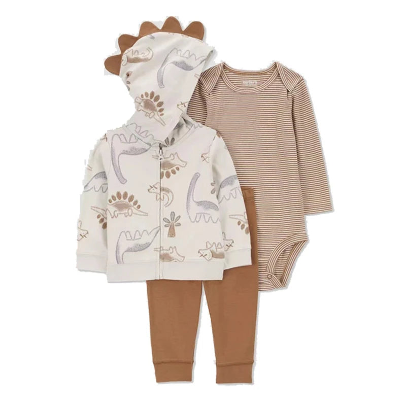 Cotton Tops Jacket Bodysuits Pants