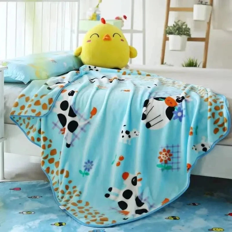 Children Single Layer Blanket Flannel