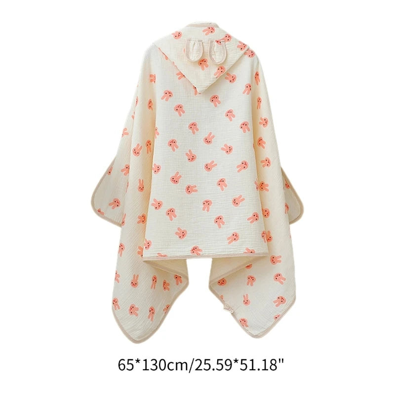 Soft Cotton Hooded Towel Bath