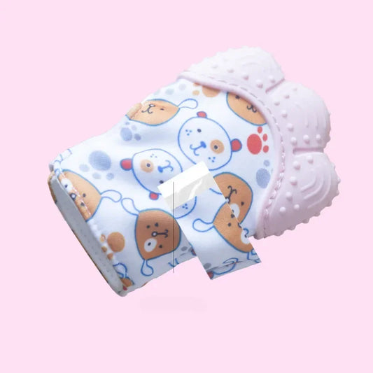 Baby Teether Printed Children Gloves