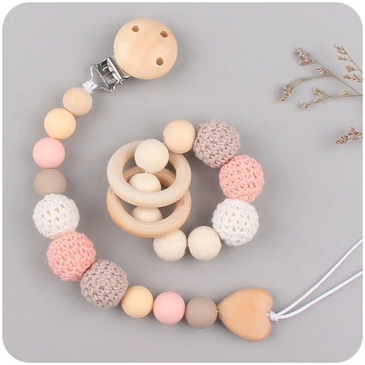 1-2pcs Baby Pacifier Clips