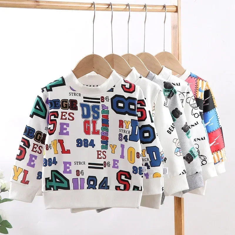 Children pattern Sweater Cotton