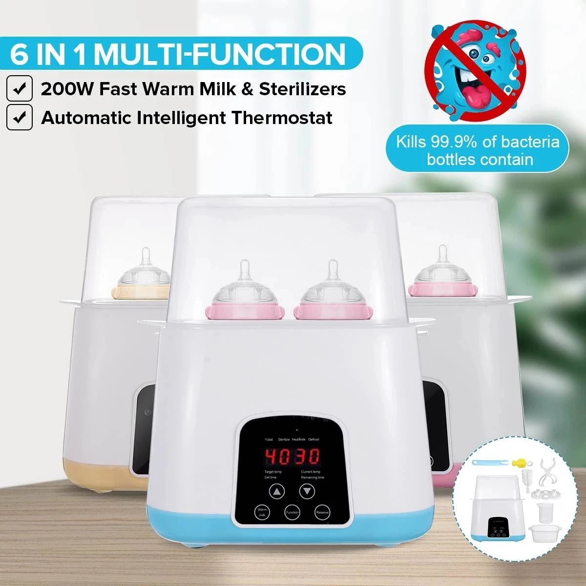 Automatic Thermostat Bottle warmer