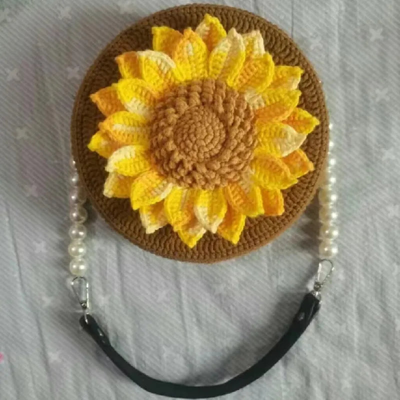 Hand Crocheted wool bag children