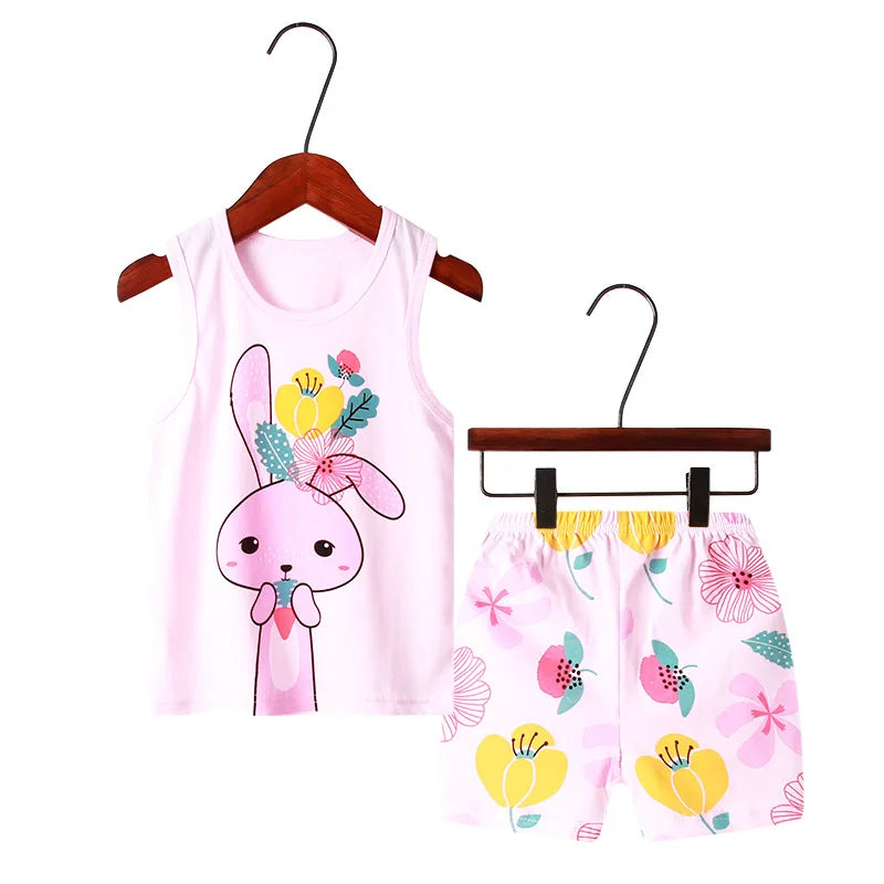 Bunny Sleepwear Pajamas Sets