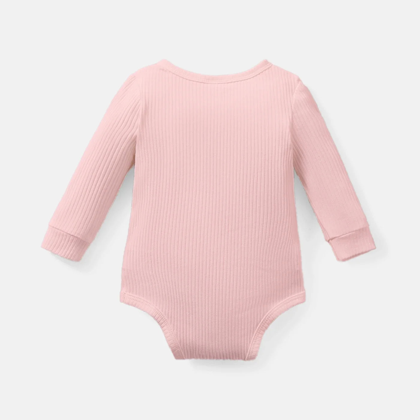 Cotton Solid Colour Long-sleeve bodysuit