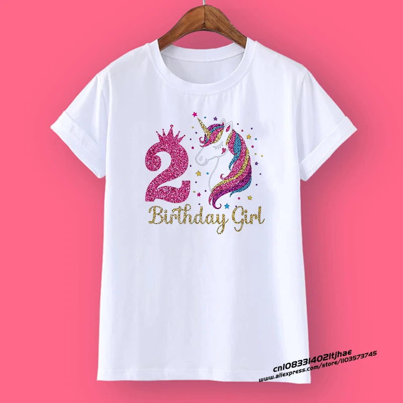 Unicorn Birthday Shirt 1-12