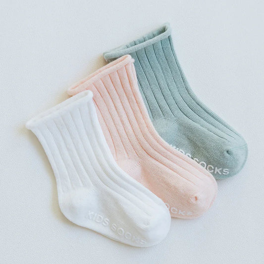 3Pairs/Set Baby Socks Cotton