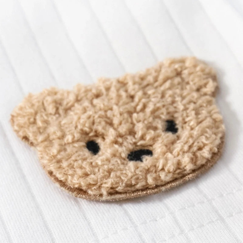 Infant Beanies Caps Cartoon Bear