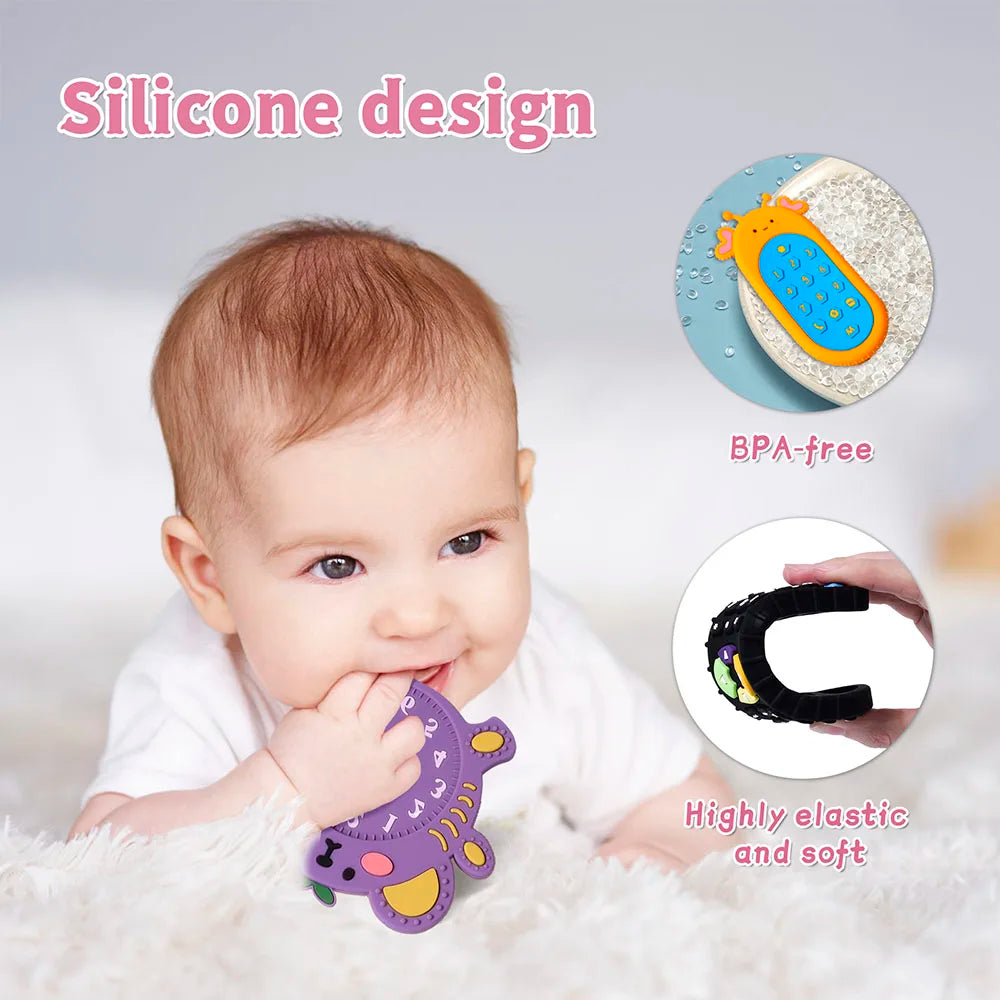 1Pc Remote Control Shape Teether