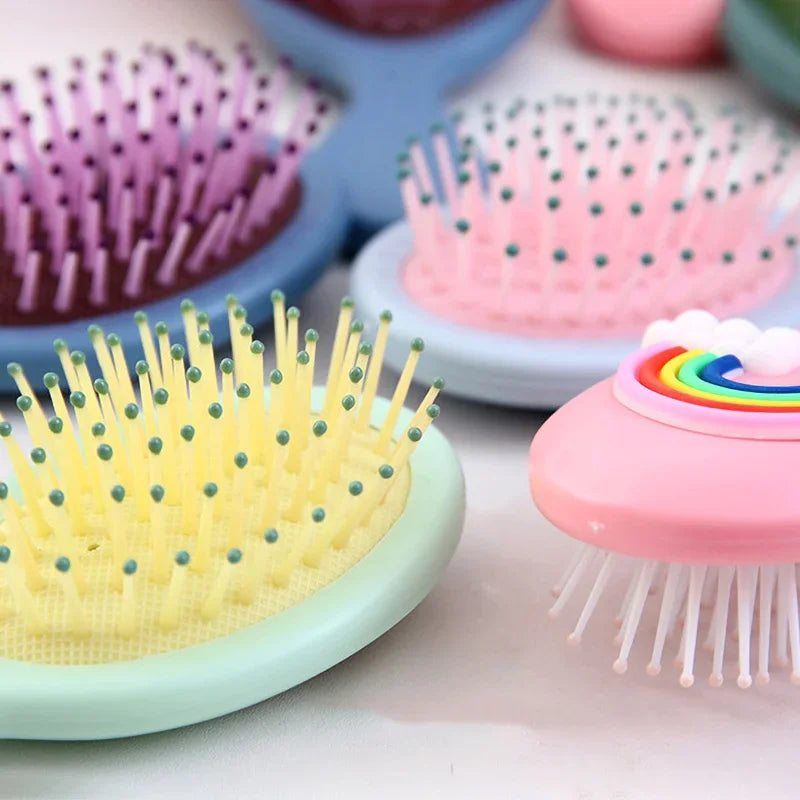 Mini Small Untangling Hairbrush Cute