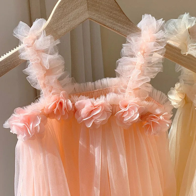 Summer Mesh Tulle Princess Dresses