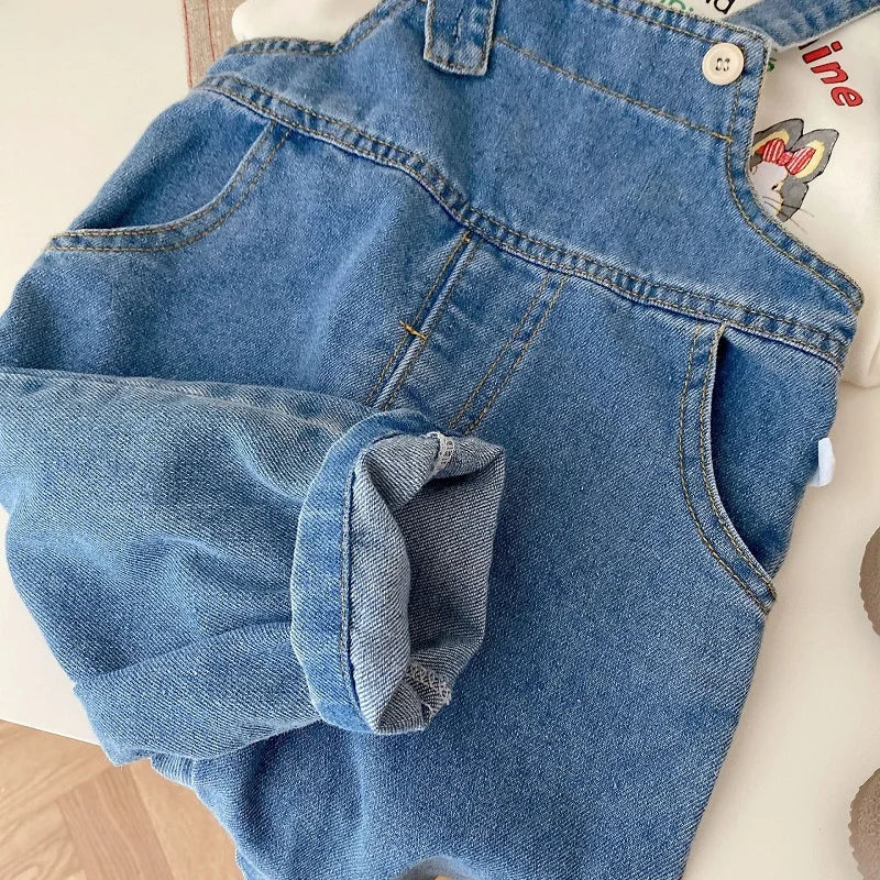 Overalls Bunny Loose Denim Jumpsuit