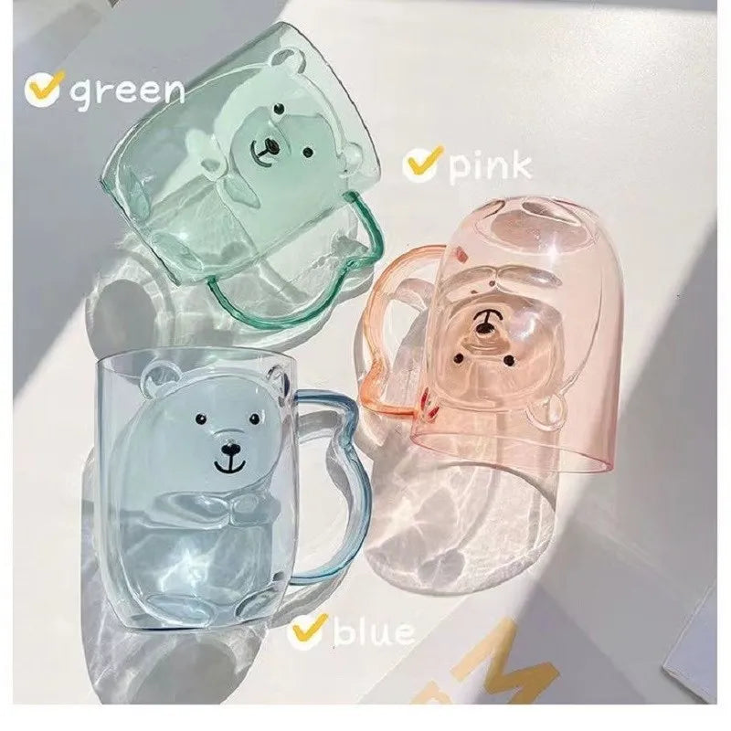 1pc 3D  Bear Toothbrush Cup