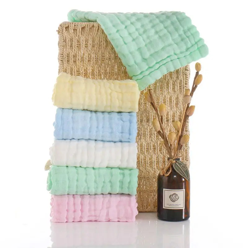 5pcs Baby Square Towels