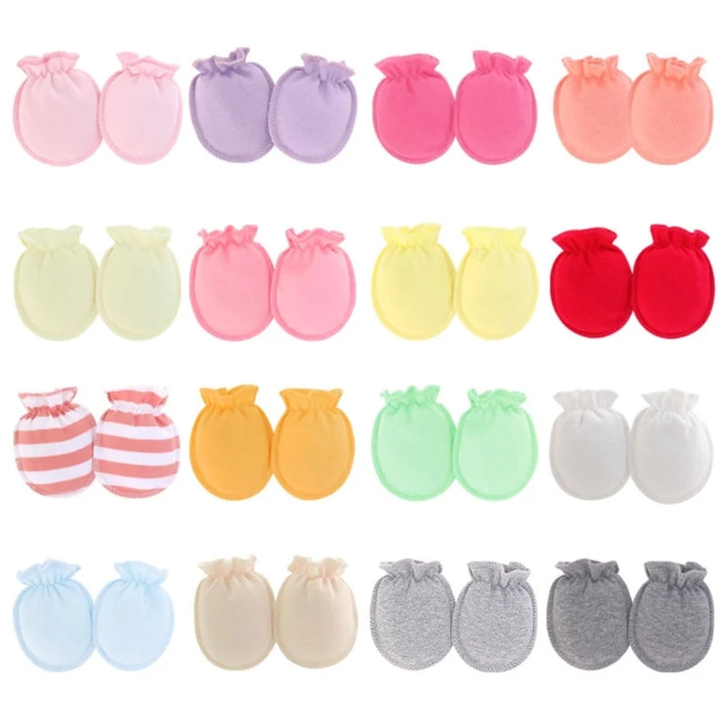 3Pairs Newborn mittens