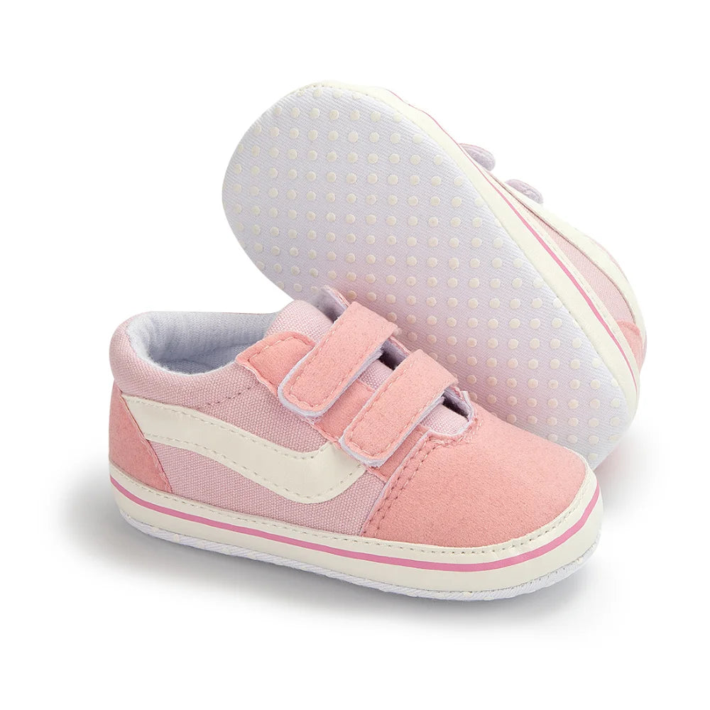 Baby Sneakers Anti-slip Soft Plaid