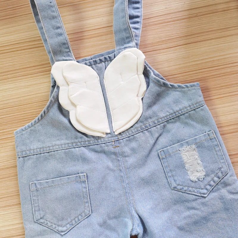 Denim Suspender Pants Jumpsuit