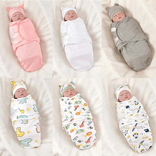 Wrap Adjustable Newborn Sleep-sack set