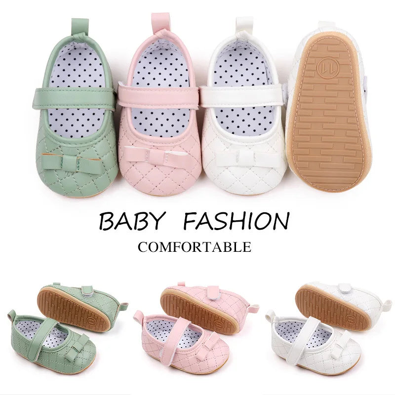 High Quality Of  Bow Soft Sole Baby shoes