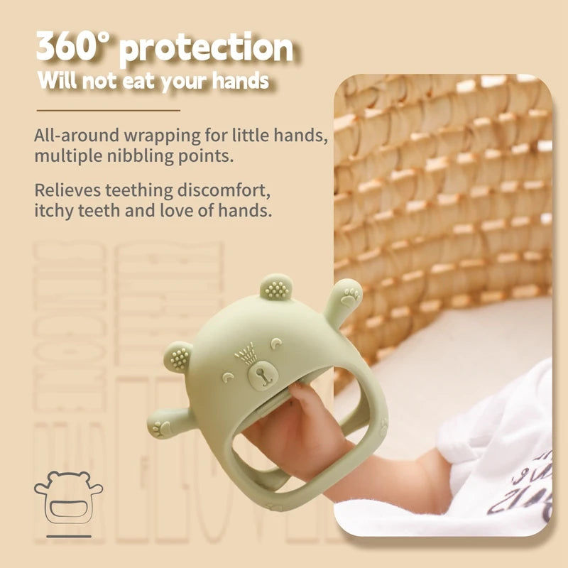 Baby Silicone Anti-eating Hand