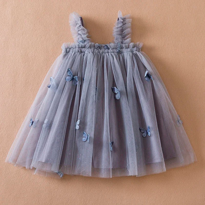 High Quality Of Butterfly Tulle Tutu Dress