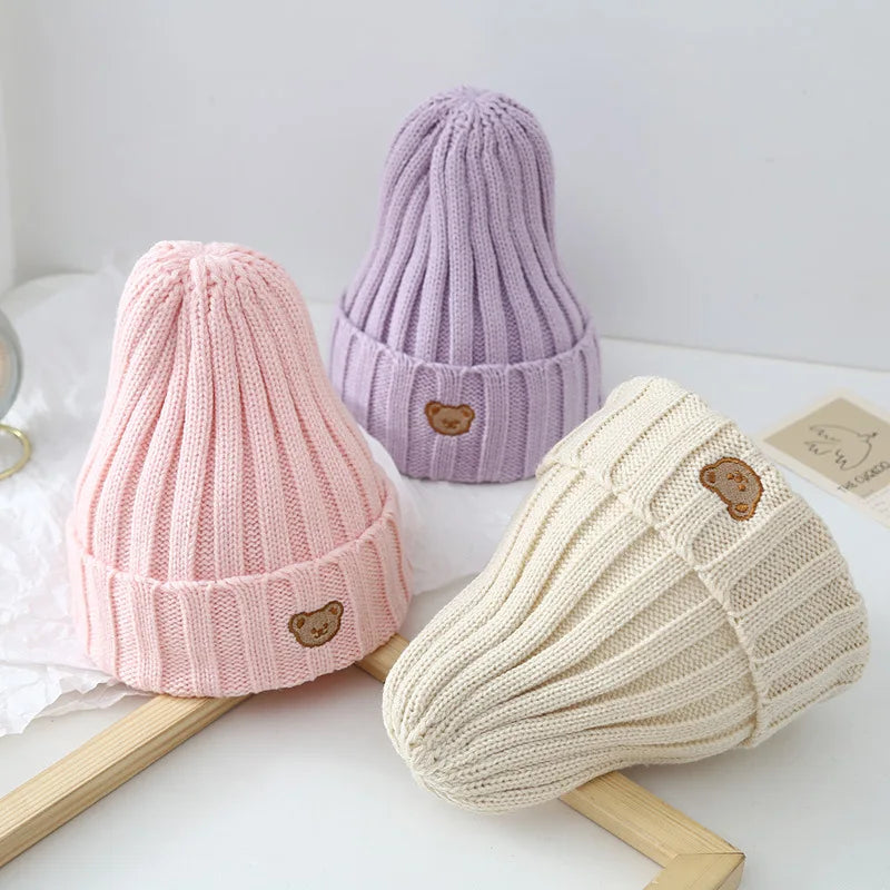 Baby Beanie Cotton Knit